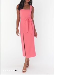 SHOW ME YOUR MUMU DRESS! Brand new never worn. Still has tags. Comes with sash!